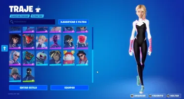 CONTA FORNITE 30 SKINS