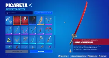 CONTA FORNITE 30 SKINS