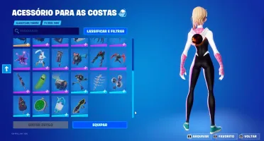 CONTA FORNITE 30 SKINS