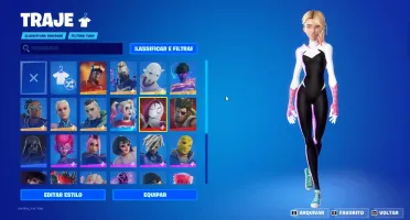 CONTA FORNITE 30 SKINS