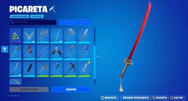 CONTA FORNITE 30 SKINS
