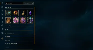 Conta LOL Ferro Boas Skins