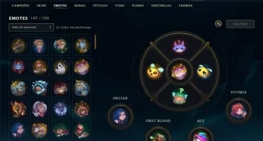 Conta LOL Ferro Boas Skins