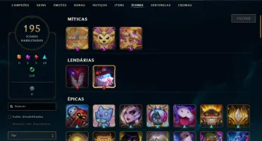 Conta LOL Ferro Boas Skins