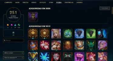 Conta League of Legends