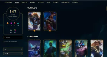 Conta League of Legends