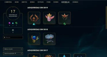 Conta League of Legends