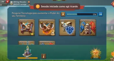 Lords MObile conta 1,2B - T5 Liberadas