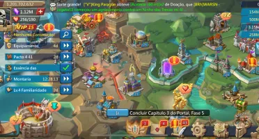 Lords MObile conta 1,2B - T5 Liberadas