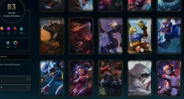 CONTA LOL - LVL 122 - 121 Champions - 83 Skins - FULL ACESSO