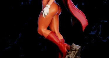 SuperGirl STL 3D