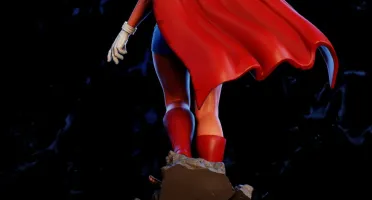 SuperGirl STL 3D
