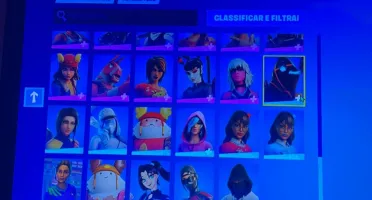 CONTA FORTNITE VÁRIAS SKINS E PACOTES