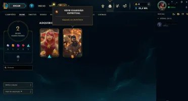 Conta Ferro 4 Com Udyr Guardião Espiritual ZERO PDL