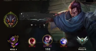 Conta no lol com skins FODAS! Incluindo vayne projeto