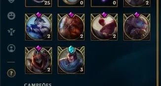 Conta no lol com skins FODAS! Incluindo vayne projeto