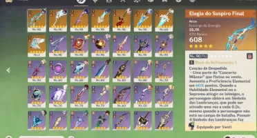 NA AR-57! BAAL C4, DILUC2 , ZHONGLI C1, JEAN C2, HUTAO++