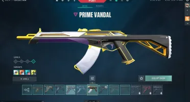 Conta valorant com várias skins