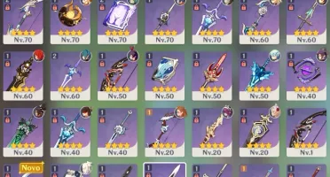 CONTA AR55 9 PERSONAGENS 5 ESTRELAS!!