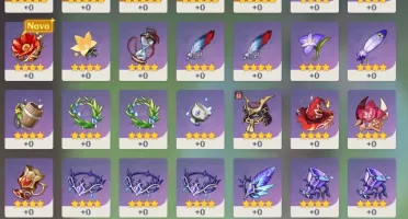 CONTA AR55 9 PERSONAGENS 5 ESTRELAS!!