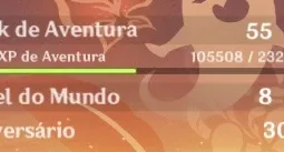 CONTA AR55 9 PERSONAGENS 5 ESTRELAS!!