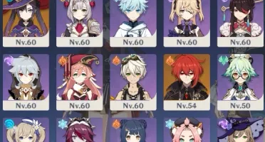 CONTA AR55 9 PERSONAGENS 5 ESTRELAS!!