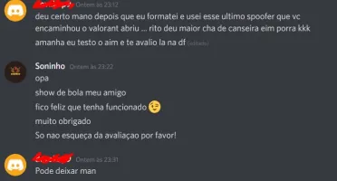 🔰 Aimbot ✅ Cabeça e peito 🕕 Entrega Rápida 💲 Preço baixo!