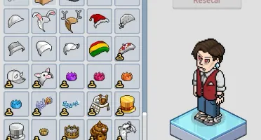 Habbo Conta (Visu. Vampiresco + Sandália Hermes + Colete R.