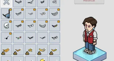 Habbo Conta (Visu. Vampiresco + Sandália Hermes + Colete R.