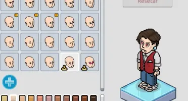 Habbo Conta (Visu. Vampiresco + Sandália Hermes + Colete R.