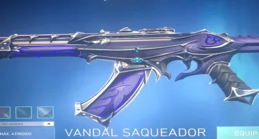Conta valorant, platina 2, bastante skin