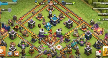 clash of clans 13 + 2200 de gemas