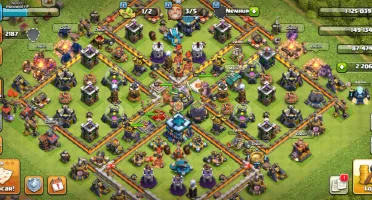 clash of clans 13 + 2200 de gemas