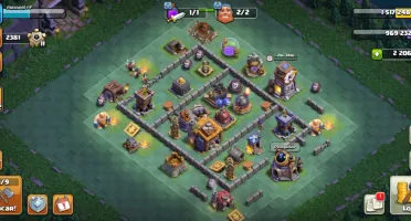 clash of clans 13 + 2200 de gemas