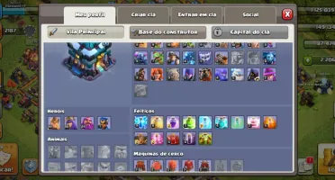 clash of clans 13 + 2200 de gemas