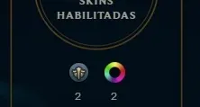 Conta Platina 3, 33 campeões e 9 skins !
