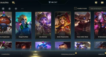 Conta wild Rift Main Mid/Top