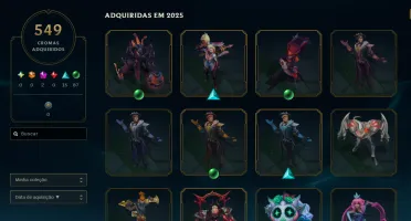 Conta Lol 2011 Todos Os Champs 648Skins