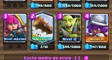 Conta nvl 12 Clash Royale