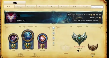 CONTA LOL 123 CHAMPS (BR)
