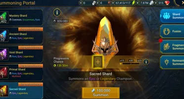 Raid shadow legends, Gnut PvE destroyer acc.