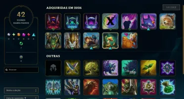 Lol Ferro, 44 Skins, 1 Ultimate, 30K Ea, Lvl 30