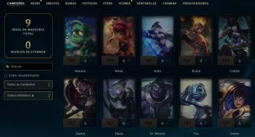 Lol Ferro, 44 Skins, 1 Ultimate, 30K Ea, Lvl 30