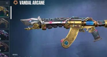 Conta valorant com Vandal Arcane ++