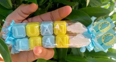 Sabonete Nome 4 Letras com Nuvem