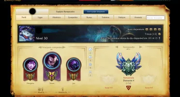 Conta LOL Diamante V