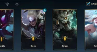 Conta WILD RIFT Platina IV 81% Winrate