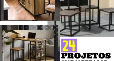 24 Projetos Prontos Para Móveis Industriais – Pdf 2024