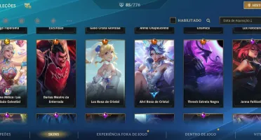 Conta Wild Rift Exclusiva: 85+ Skins, Conta Antiga.
