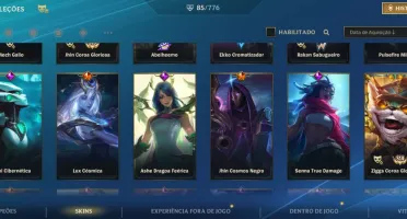 Conta Wild Rift Exclusiva: 85+ Skins, Conta Antiga.